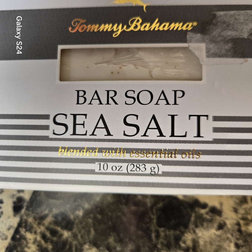 Tommy Bahama Sea Salt Bar Soap with Essential Oils